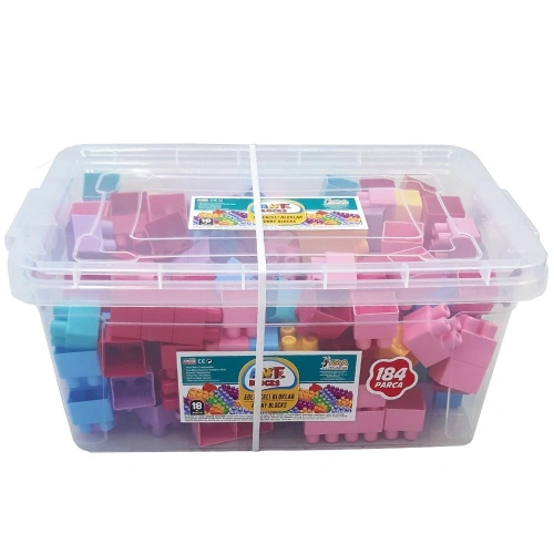 Ant Blocks Pembe 184 Parça Box 184-p
