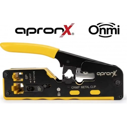 Apronx Apx-cr45 Rj45 Çakma Pensesi 4p-6p-8p