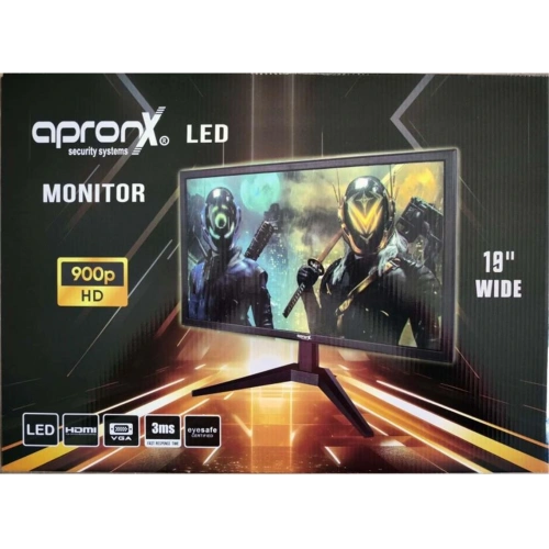 Apronx Apx-nw19 900p 19 Led Vga+hdmi Monitor