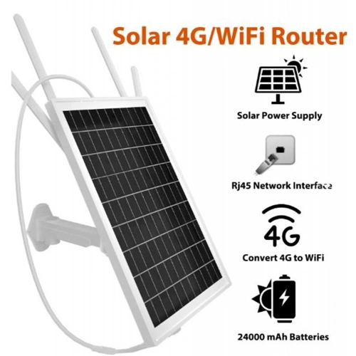 Apronx APX-SR415 Wireless 4G Solar Modem 15w (10-12 Kullanıcı) 20400mAh