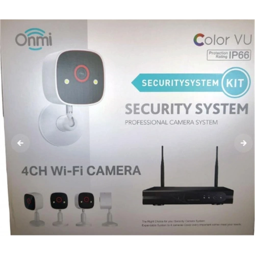 Apronx Bs420 4 Kanal Nvr + 3mp 4 Kamera Full Color Mik. Wifi Set