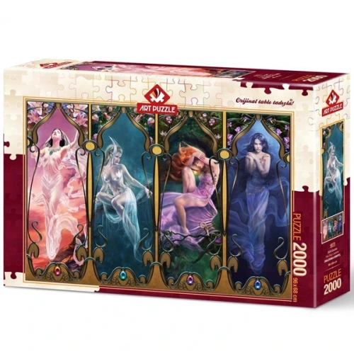 Art Puzzle 2000 Parça Dört Cevher 4573