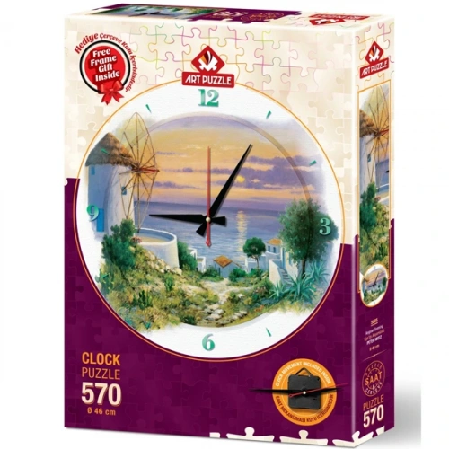 Art Puzzle ege De Akşamüstü Saat 5005
