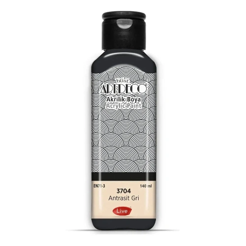 Artdeco Akrilik Boya 140 Ml Antrasit Gri 3704
