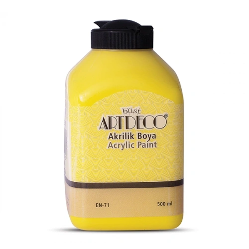 Artdeco Akrilik Boya 500 Ml Sarı 070l-3601