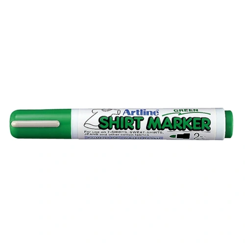 Artline Shirt Marker 2.0 mm Yeşil Tişört ve Kumaş Boyama Kalemi