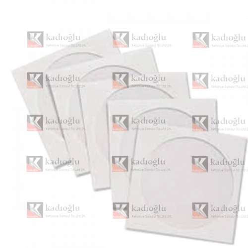 Asil Doğan Cd Zarfı Pencereli 12.5x12.5 80 Gr Beyaz