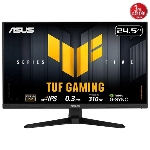 Asus 24.5 Tuf Gaming Vg259Qmr5a 310hz 0.3ms Full Hd Adaptive Sync Fast Ips Gaming Monitör