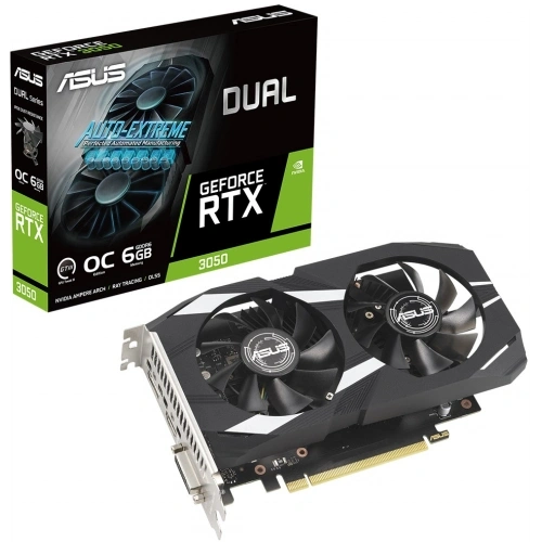 Asus Dual-rtx3050-o6g, 6gb, Gddr6, 96bit, 1xhdmı, 1xdp, 1xdvı Gamıng Ekran Kartı