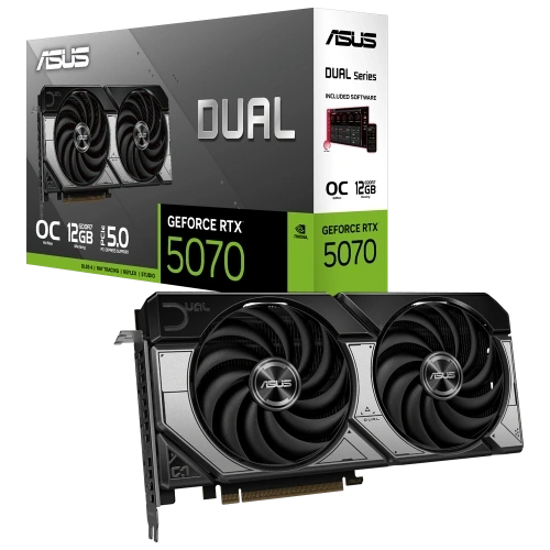 Asus Dual Rtx5070-o12g, 12gb, 192bit, Gddr7, 1xhdmı, 3xdp Gamıng Ekran Kartı