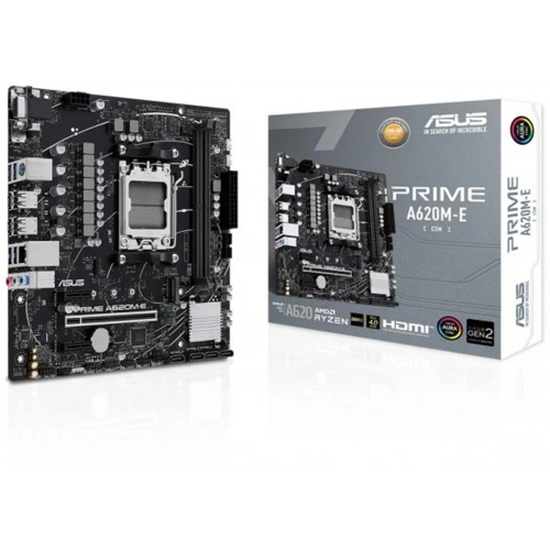 Asus Prıme A620m-e-csm 6400mhz(oc) Rgb M.2 Am5 Matx Ddr5 Anakart