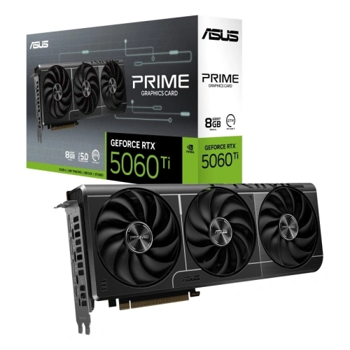 Asus Prıme-rtx5060tı-o8g, 8gb, 128bit, Gddr7, 1xhdmı, 3xdp Gamıng Ekran Kartı