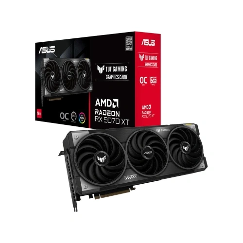ASUS TUF-RX9070XT-O16G-GAMING, 16Gb, 256Bit, GDDR6, 1xHDMI, 3xDP, GAMING Ekran Kartı