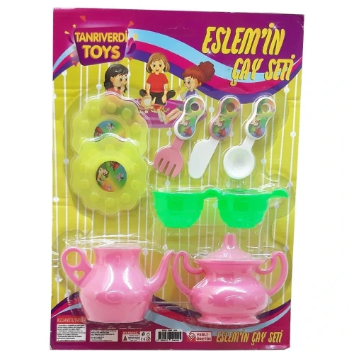 Asya Oyuncak Küçük Kartela Çay Seti Smk020-96