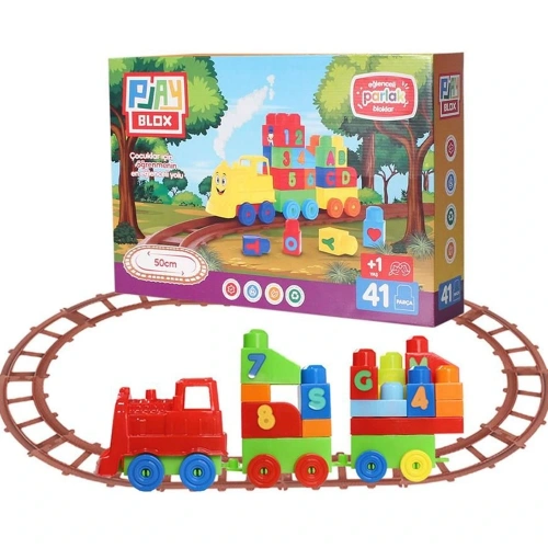 Asya Oyuncak Lkayblox Tren Seti 41 Parça 2403