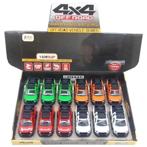 Asya Oyuncak Off-road Çek Bırak Metal Araba Kıd.00062