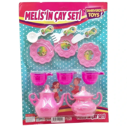 Asya Oyuncak Orta Boy Kartela Çay Seti Smk021