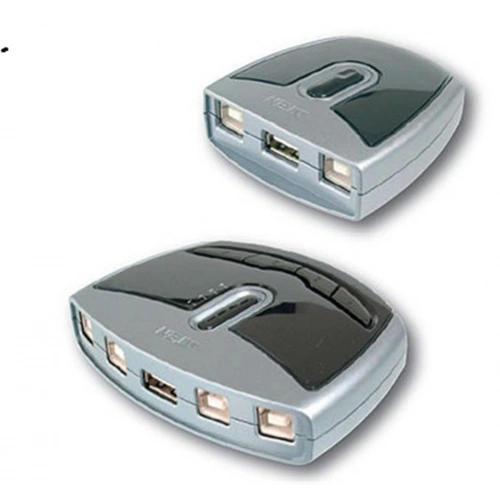 Aten-us221a Usb Arayüzüne Sahip Cihazları Paylaştıran Switch, Usb 2.0, 2 Pc, 1 Usb Cihaz
