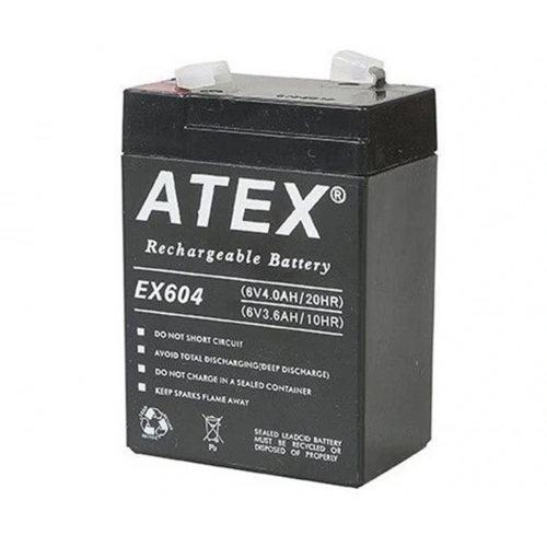 Atex Lt-44 4v 4.4ah Fener Aküsü