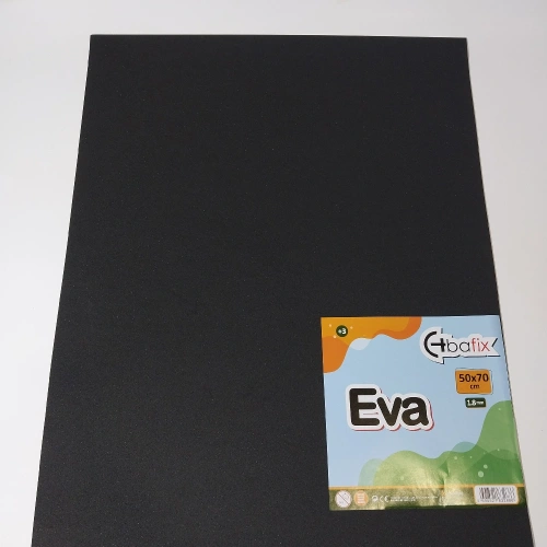 Bafix Eva Düz Renk 50x70 Siyah