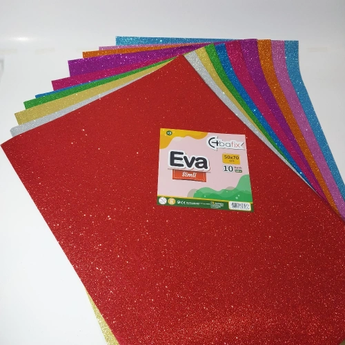 Bafix Eva Simli 50x70 10 Renk Karışık