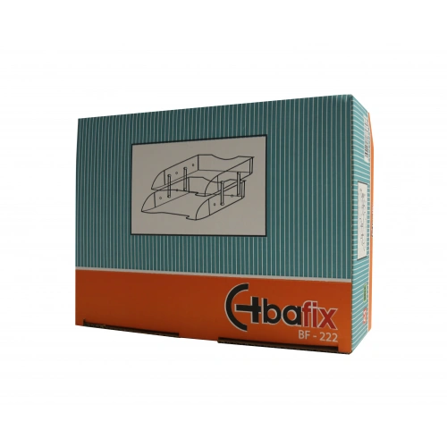 Bafix Evrak Rafı Hareketli Plastik 2 Lİ Şeffaf BFX 222