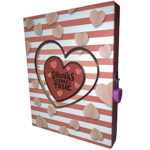 Bafix Hatıra Defteri Kilitli 16.8x21.8 Bj-1920l