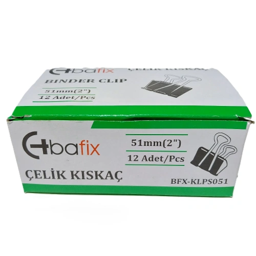 Bafix Kıskaç (klips) Çelik 51 Mm Bfx-klps051
