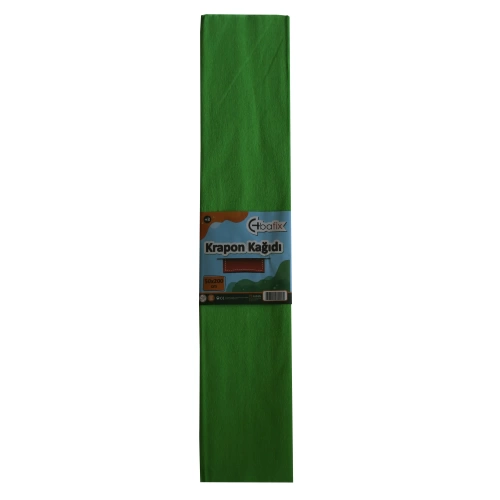 Bafix Krapon Kağıdı 10 LU 50x200 CM Açık Yeşil