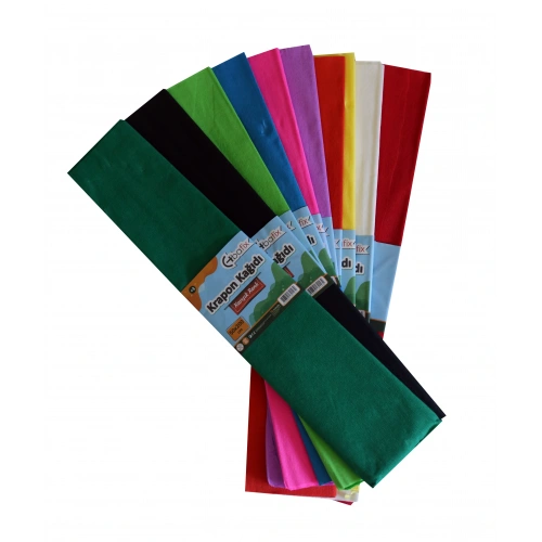 Bafix Krapon Kağıdı 10 Lu 50x200 Cm Karışık Renk