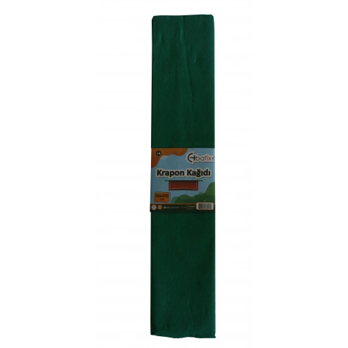 Bafix Krapon Kağıdı 10 LU 50x200 CM Koyu Yeşil