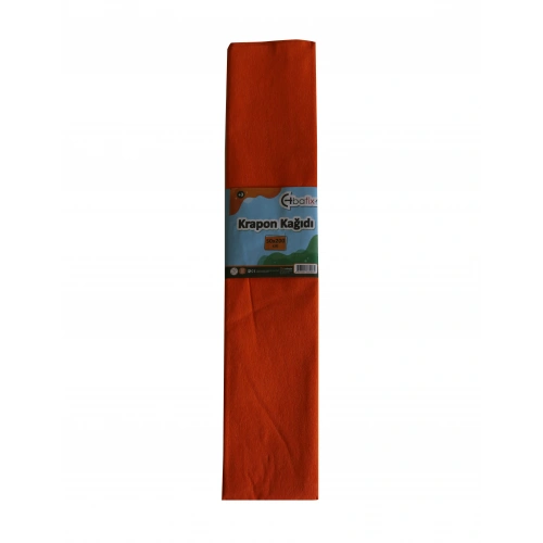 Bafix Krapon Kağıdı 10 Lu 50x200 Cm Turuncu