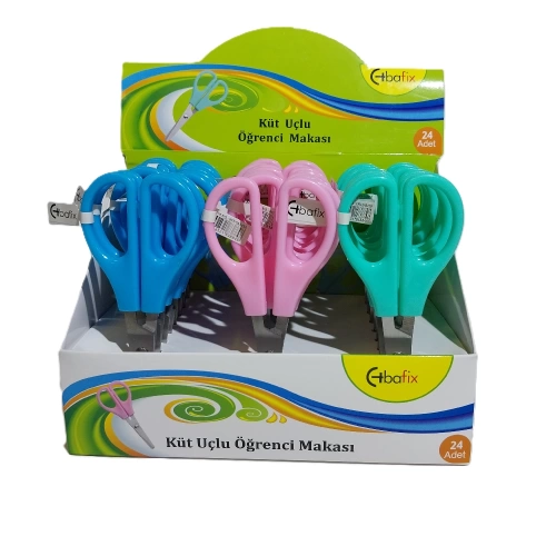 Bafix Okul Makası Küt Uçlu 13,5 Cm BFX-SA3450