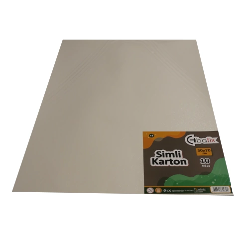 Bafix Simli Karton 50x70 Beyaz