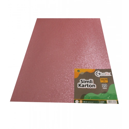 Bafix Simli Karton 50x70 Pembe