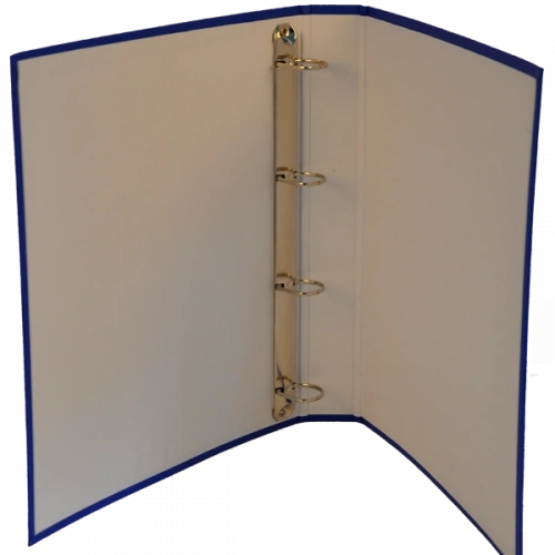 Bafix Talebe Klasörü Pvc 4 Halkalı A4 Mavi