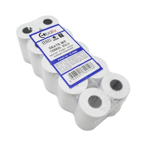 Yazar Kasa Rulosu Termal 10 lu 56x16 Mt