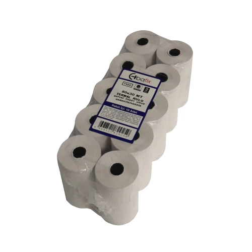 Bafix Yazar Kasa Rulosu Termal 80x30 Mt