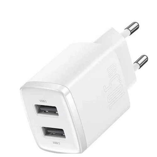 Baseus CCXJ010202 10,5W Beyaz Şarj Aleti