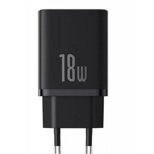 Baseus P10111405117-Z1  Cube Fast QC 3.0 18W USB-A Hızlı Şarj Aleti Cluster Black