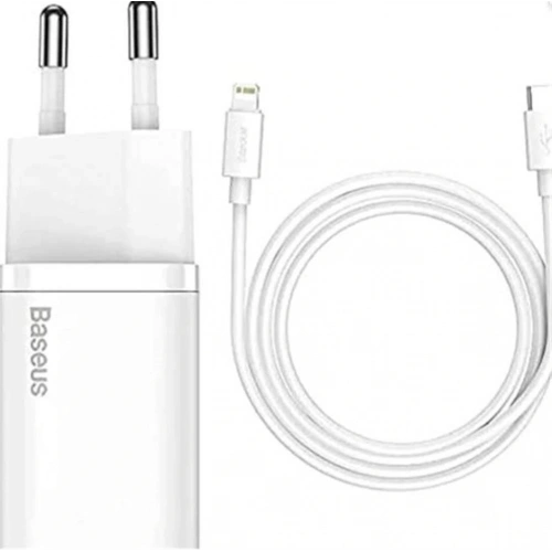 Baseus Tzccsup-b02 20w C+c Beyaz Şarj Aleti