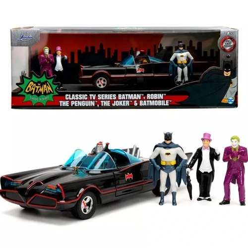 Batman Model Araba 1966 Class. Batmobile Deluxe 1:23