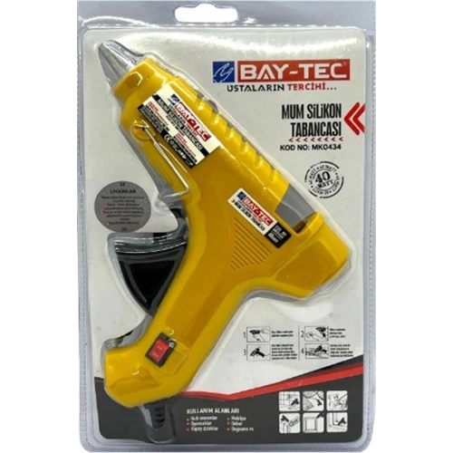 Bay-tec Mk- 0434 Mum Silikon Tabancası İnce 40w