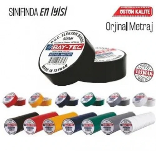 Bay-tec Mk0780 Mavi 10lu Elektrik Bandı