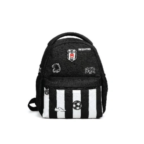 Beşiktaş Anaokulu Çantası Dokuma Etiket Ve Baskı Detaylı 26376