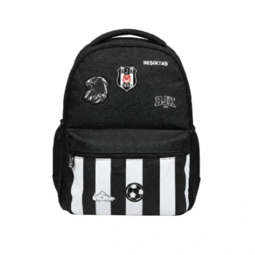 Beşiktaş Okul Çantası Dokuma Etiket Ve Baskı Detaylı 26375