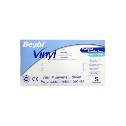 Beybi Vinill Eldiven Pudrasız Small
