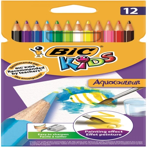Bic Kuru Boya Kids Karton Kutu Aquarell 12 Renk 8575613