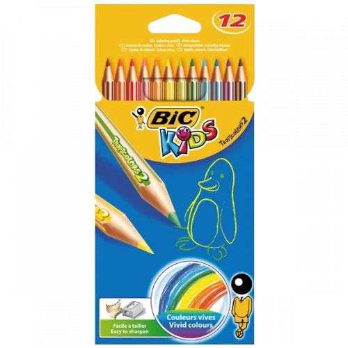 Bic Kuru Boya TropicolorS2 Tam Boy 12 Lİ 832566