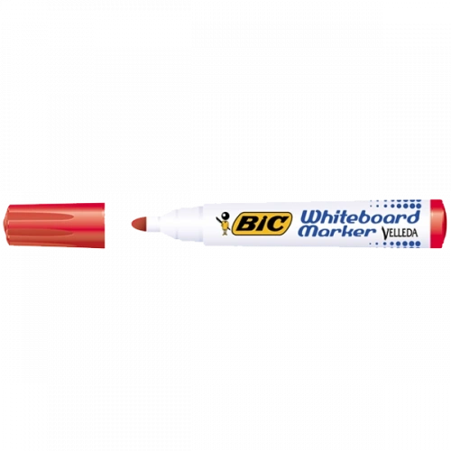 Bic Tahta Kalemi Yuvarlak Uçlu Velleda Kırmızı 1701 03